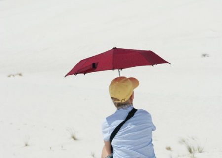 Paraguas para protegerse del sol
